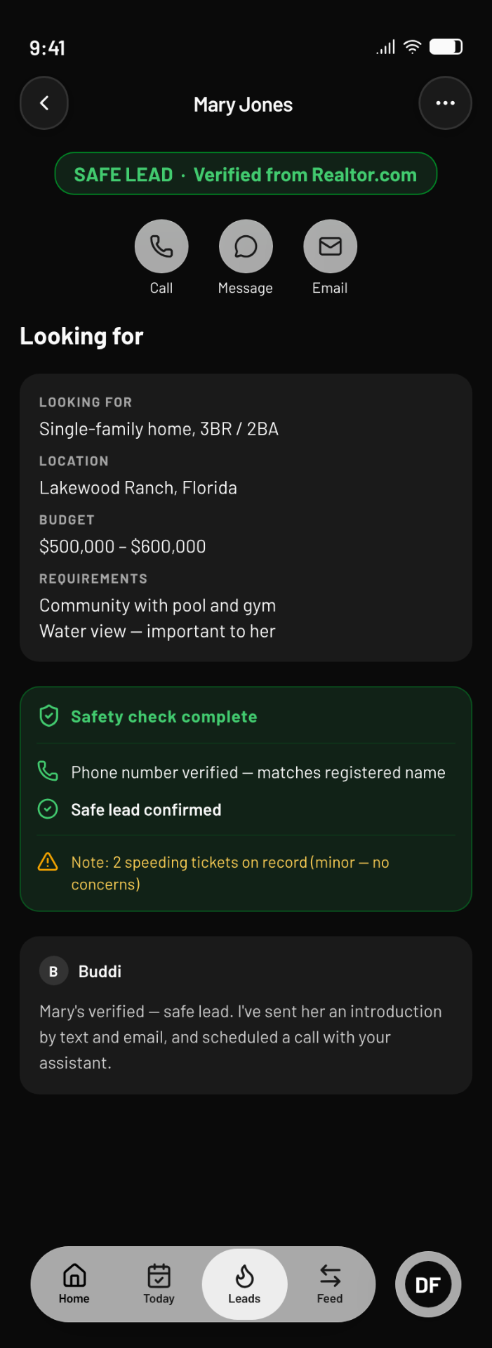 SafetyBuddi app screen